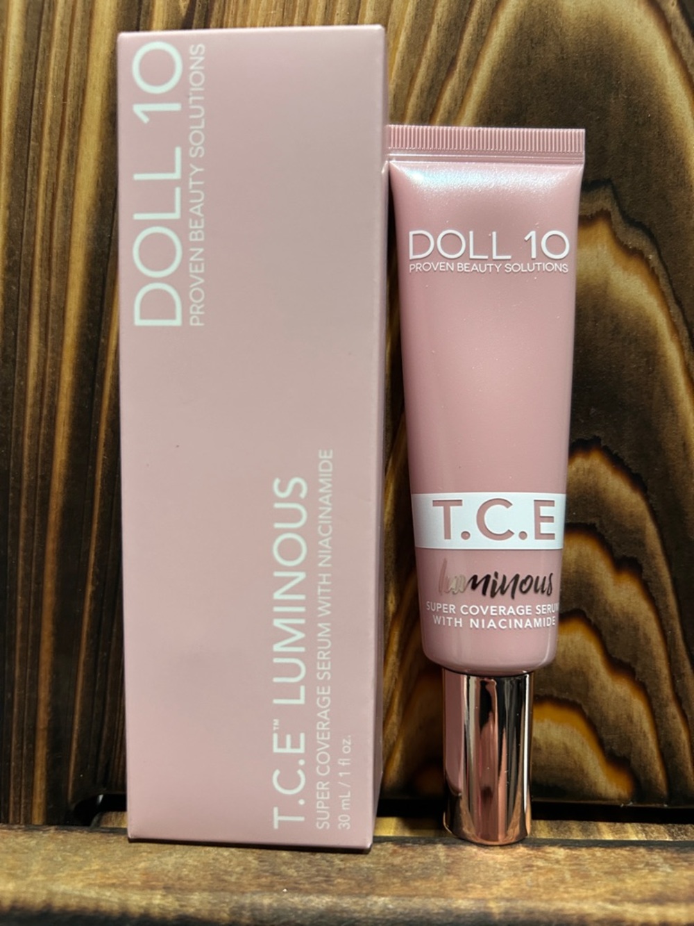 Doll 10 T.C.E Luminous Super Coverage Serum - Pink